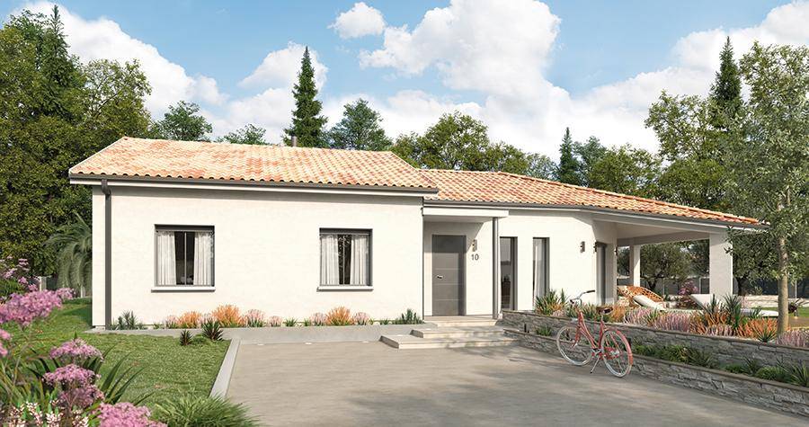 Programme terrain + maison à Coimères en Gironde (33) de 103 m² à vendre au prix de 362500€ - 2