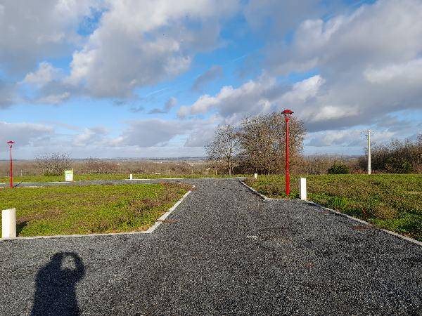 Terrain seul à Cherves-Richemont en Charente (16) de 557 m² à vendre au prix de 39471€ - 2