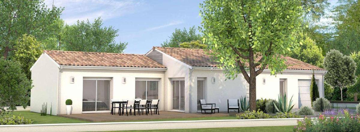Programme terrain + maison à Arvert en Charente-Maritime (17) de 110 m² à vendre au prix de 325905€ - 2