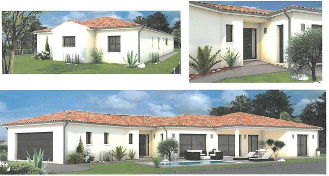 Programme terrain + maison à Montguyon en Charente-Maritime (17) de 130 m² à vendre au prix de 384639€