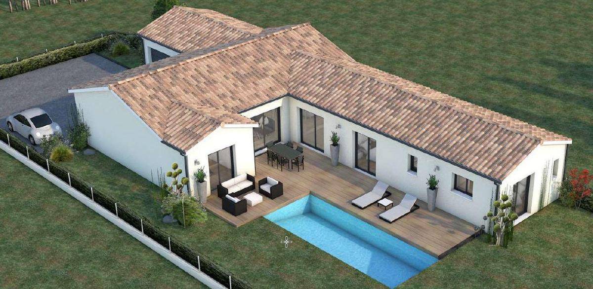Programme terrain + maison à Chaniers en Charente-Maritime (17) de 145 m² à vendre au prix de 485870€ - 2
