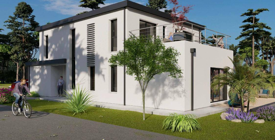 Programme terrain + maison à Châteaubernard en Charente (16) de 195 m² à vendre au prix de 625000€ - 1