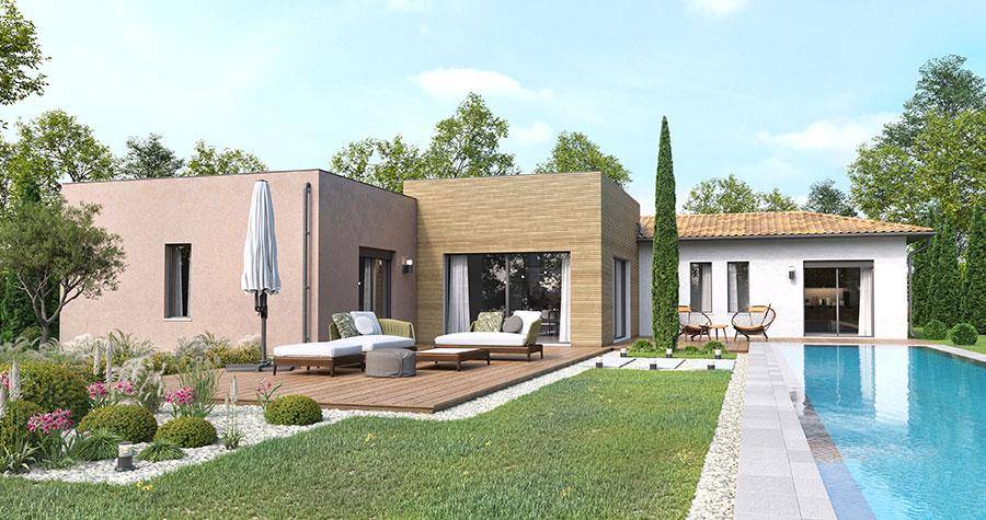 Programme terrain + maison à Campagne en Landes (40) de 123 m² à vendre au prix de 316000€ - 2