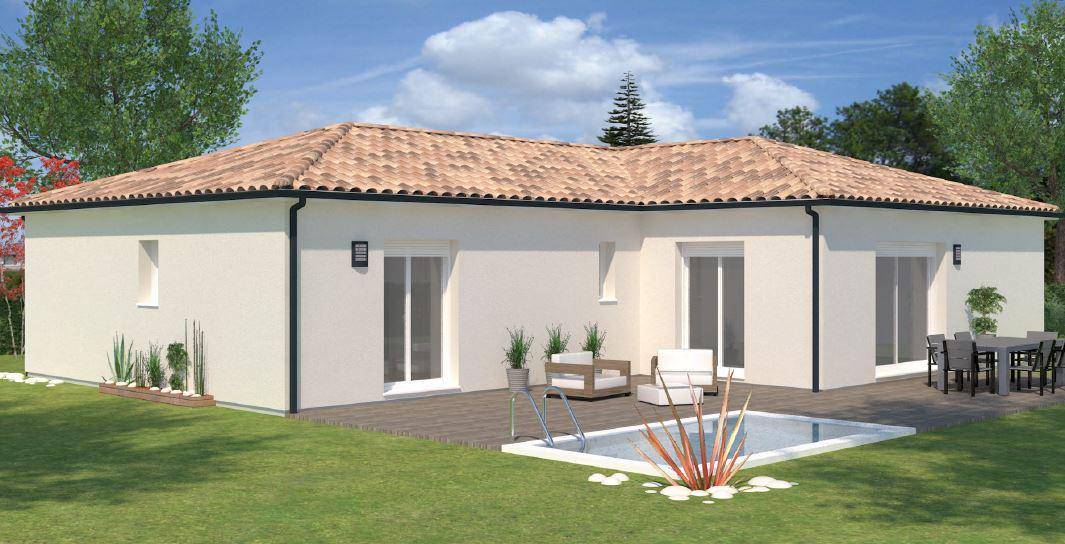 Programme terrain + maison à Coimères en Gironde (33) de 103 m² à vendre au prix de 299700€ - 2