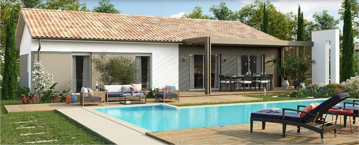 Programme terrain + maison à Saint-Orens-Pouy-Petit en Gers (32) de 110 m² à vendre au prix de 190400€ - 1