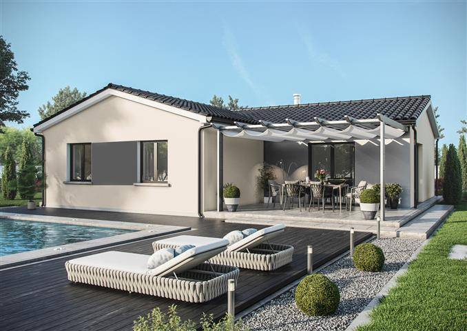 Programme terrain + maison à Saint-Gauzens en Tarn (81) de 90 m² à vendre au prix de 189000€ - 2