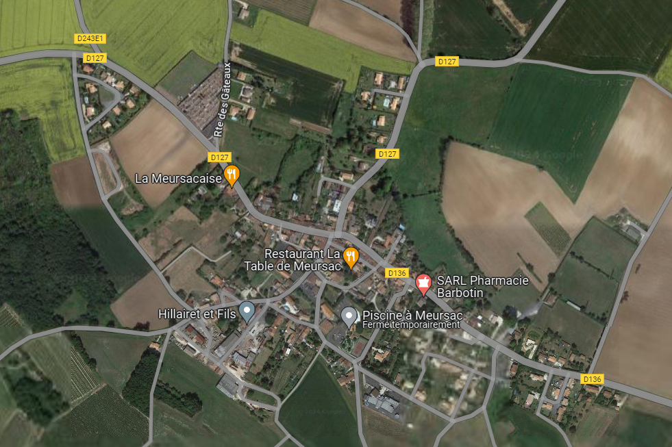 Terrain seul à Meursac en Charente-Maritime (17) de 730 m² à vendre au prix de 68900€ - 2
