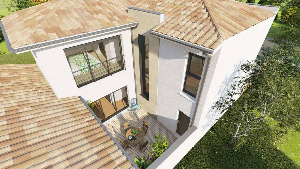 Programme terrain + maison à Pessac en Gironde (33) de 170 m² à vendre au prix de 719000€ - 2