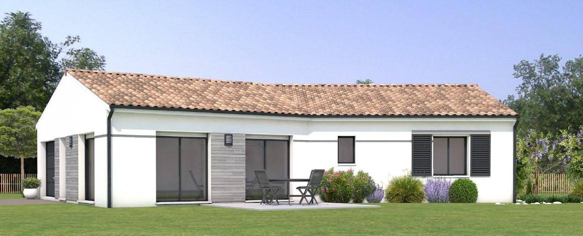 Programme terrain + maison à Châteaubernard en Charente (16) de 110 m² à vendre au prix de 299500€ - 2