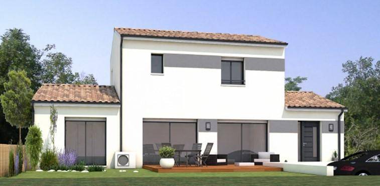 Programme terrain + maison à Saint-Médard-d'Eyrans en Gironde (33) de 110 m² à vendre au prix de 498500€ - 2