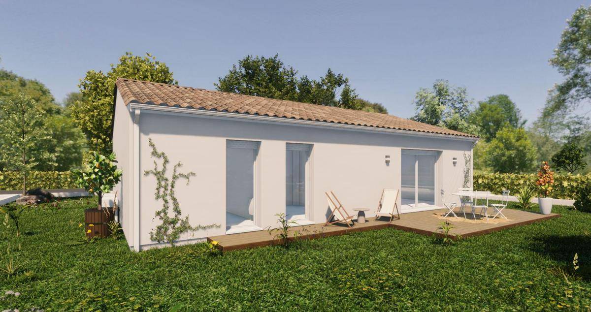 Programme terrain + maison à Villeneuve-sur-Lot en Lot-et-Garonne (47) de 90 m² à vendre au prix de 179860€ - 2