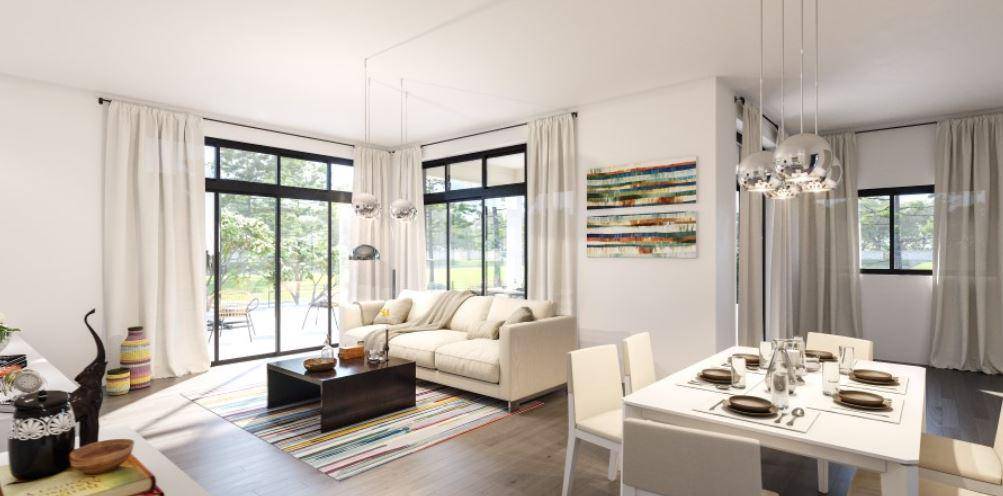 Programme terrain + maison à Roaillan en Gironde (33) de 110 m² à vendre au prix de 496000€ - 1