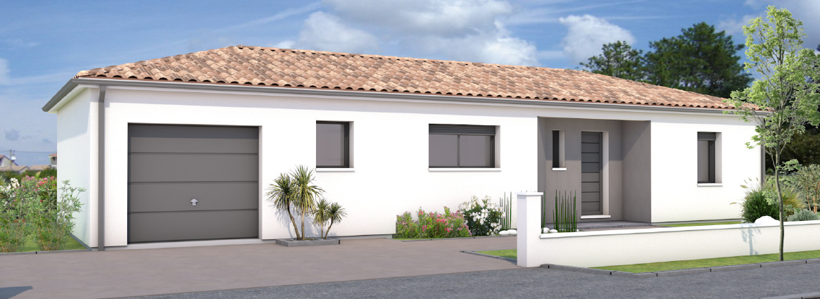 Programme terrain + maison à Loire-les-Marais en Charente-Maritime (17) de 103 m² à vendre au prix de 285000€ - 1