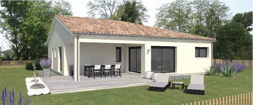 Programme terrain + maison à Genouillé en Charente-Maritime (17) de 109 m² à vendre au prix de 319069€ - 2