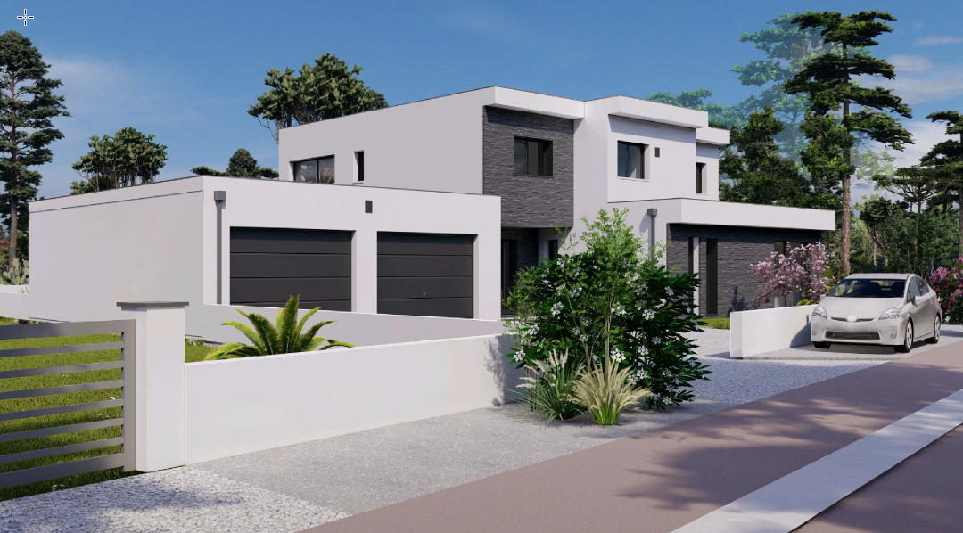 Programme terrain + maison à Bordeaux en Gironde (33) de 270 m² à vendre au prix de 2500000€ - 1