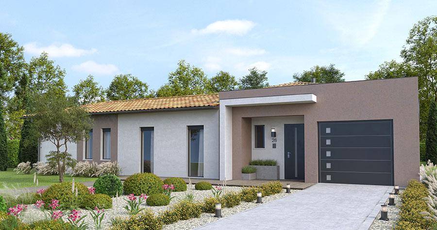Programme terrain + maison à Bougue en Landes (40) de 123 m² à vendre au prix de 314000€ - 2