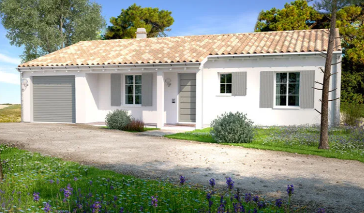 Programme terrain + maison à Moëze en Charente-Maritime (17) de 90 m² à vendre au prix de 248000€ - 1