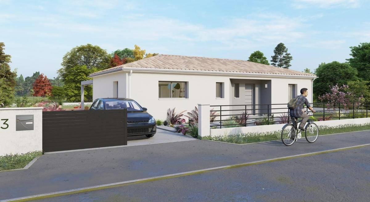 Programme terrain + maison à Layrac en Lot-et-Garonne (47) de 105 m² à vendre au prix de 289200€ - 1