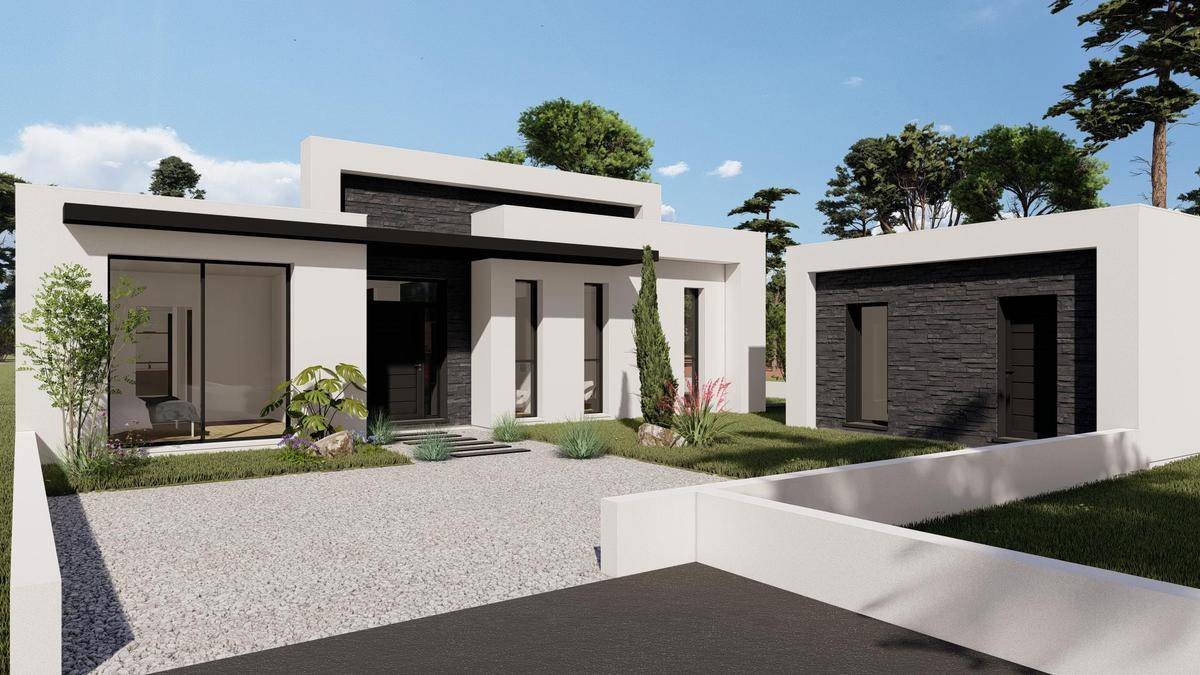 Programme terrain + maison à Bouliac en Gironde (33) de 110 m² à vendre au prix de 630000€ - 1