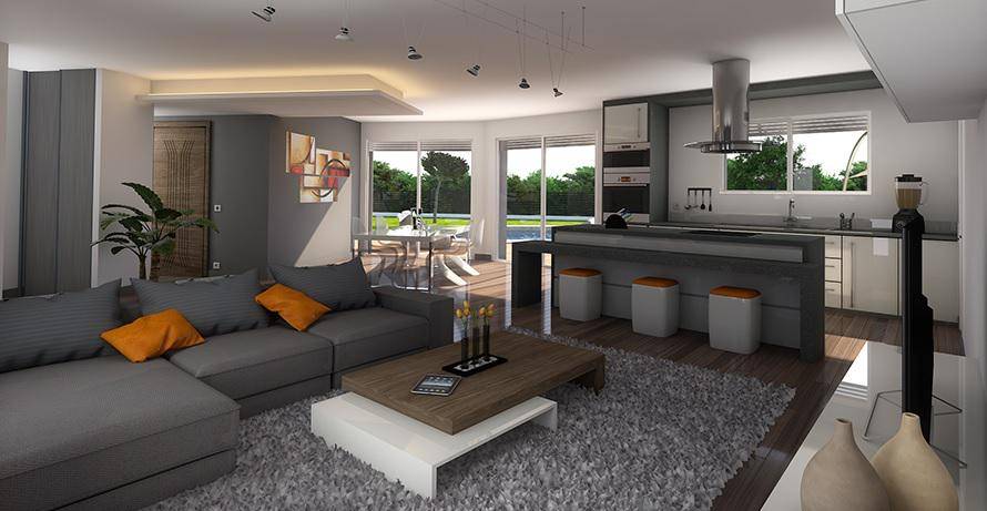 Programme terrain + maison à Moirax en Lot-et-Garonne (47) de 100 m² à vendre au prix de 268500€ - 1