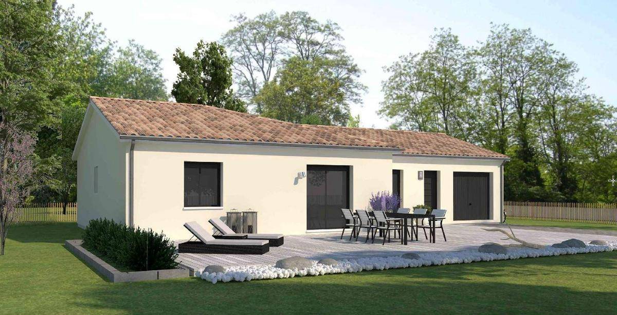 Programme terrain + maison à Breuillet en Charente-Maritime (17) de 110 m² à vendre au prix de 396400€ - 2