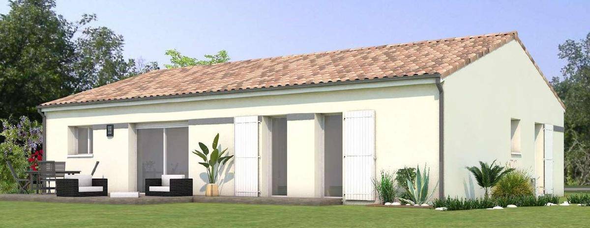 Programme terrain + maison à Bourcefranc-le-Chapus en Charente-Maritime (17) de 100 m² à vendre au prix de 309435€ - 2