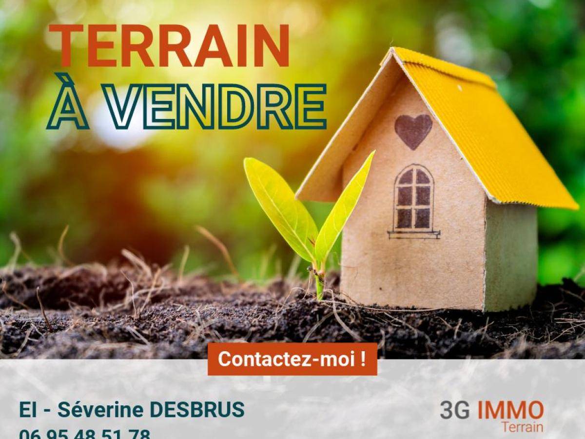Terrain seul à Poliénas en Isère (38) de 1200 m² à vendre au prix de 104000€ - 1