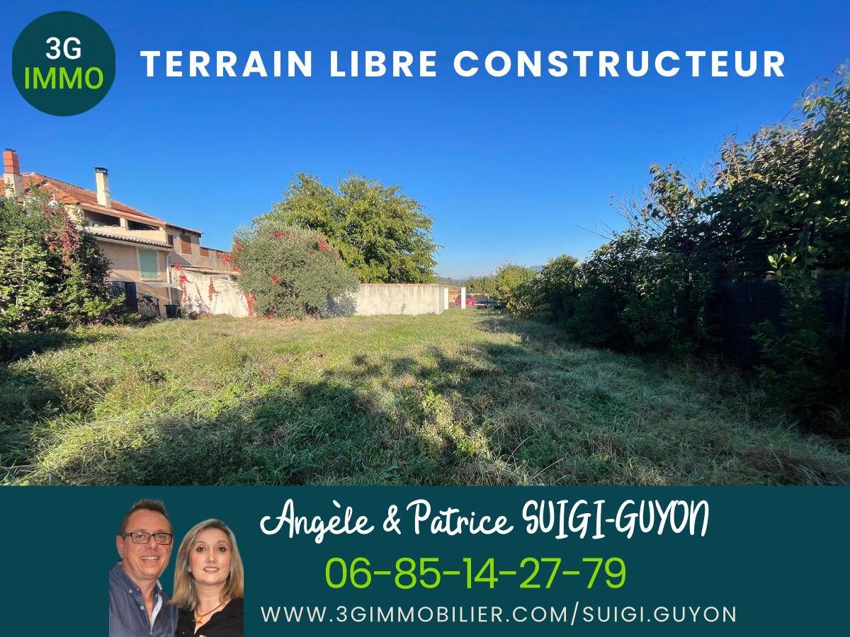 Terrain seul à Carpentras en Vaucluse (84) de 658 m² à vendre au prix de 117000€ - 1