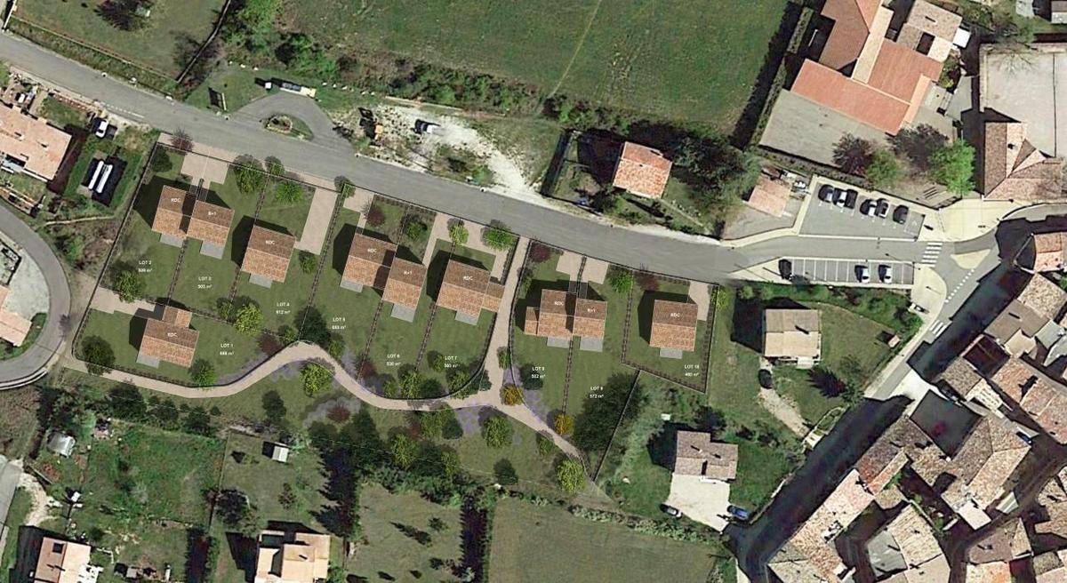 Terrain seul à Saint-Christol en Vaucluse (84) de 572 m² à vendre au prix de 62000€ - 3