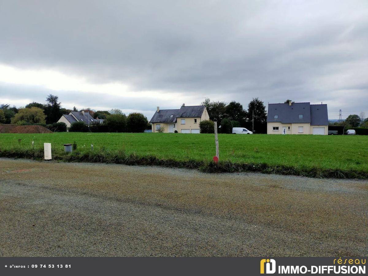 Terrain seul à Commer en Mayenne (53) de 1049 m² à vendre au prix de 59268€