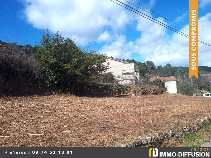 Terrain seul à Les Vans en Ardèche (07) de 467 m² à vendre au prix de 30000€ - 3