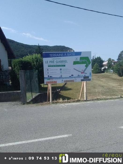 Terrain seul à Saint-Hilaire-du-Rosier en Isère (38) de 808 m² à vendre au prix de 89000€ - 2