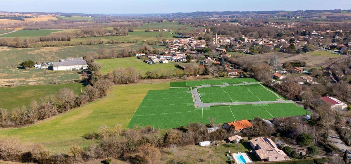 Terrain seul à Ségoufielle en Gers (32) de 503 m² à vendre au prix de 89000€ - 1
