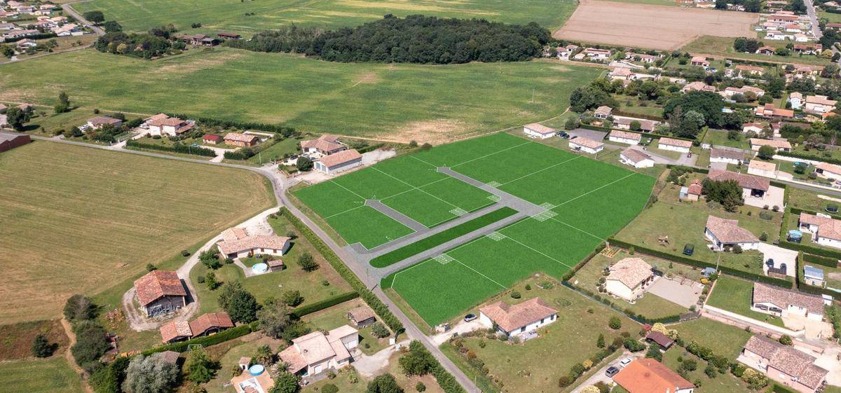 Terrain seul à Montbeton en Tarn-et-Garonne (82) de 635 m² à vendre au prix de 64000€ - 2