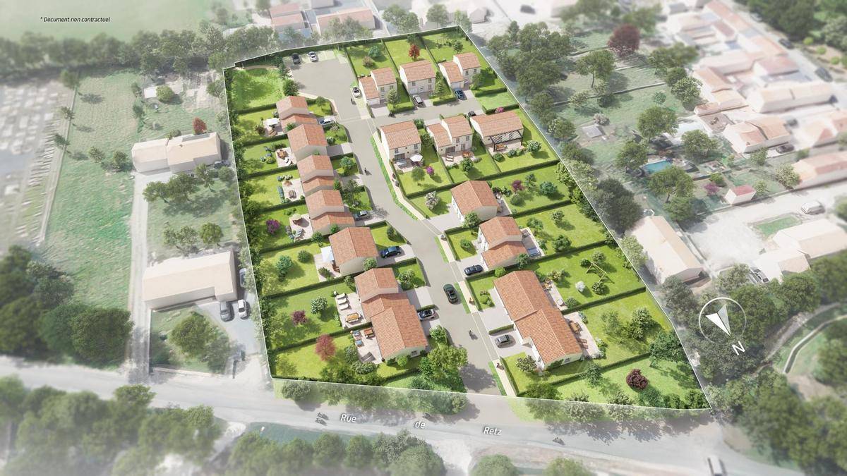 Programme immobilier COEUR DE BOURG 44580 Villeneuve-en-Retz
