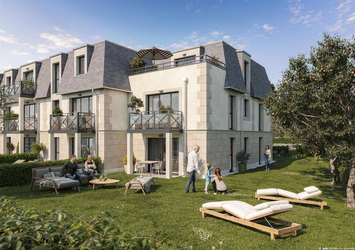 Programme immobilier LES LOGES DE CLAIREFONTAINE 14910 Benerville-sur-Mer