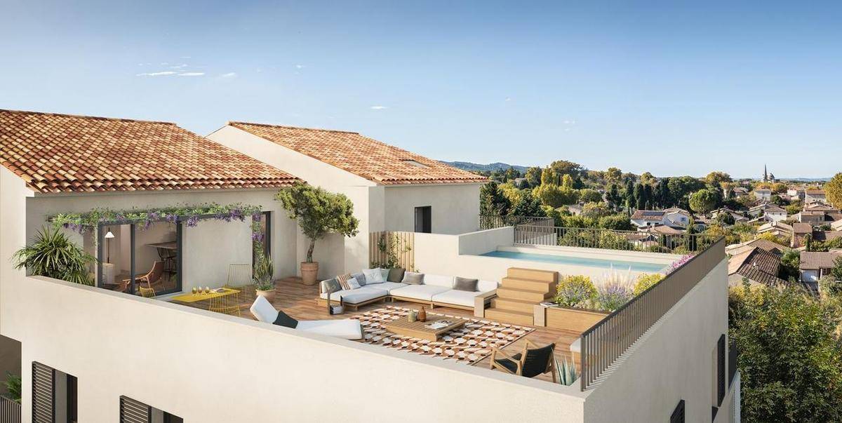 Programme immobilier DOMAINE DE VALLAT- VILLA TOIT 13210 Saint-Rémy-de-Provence