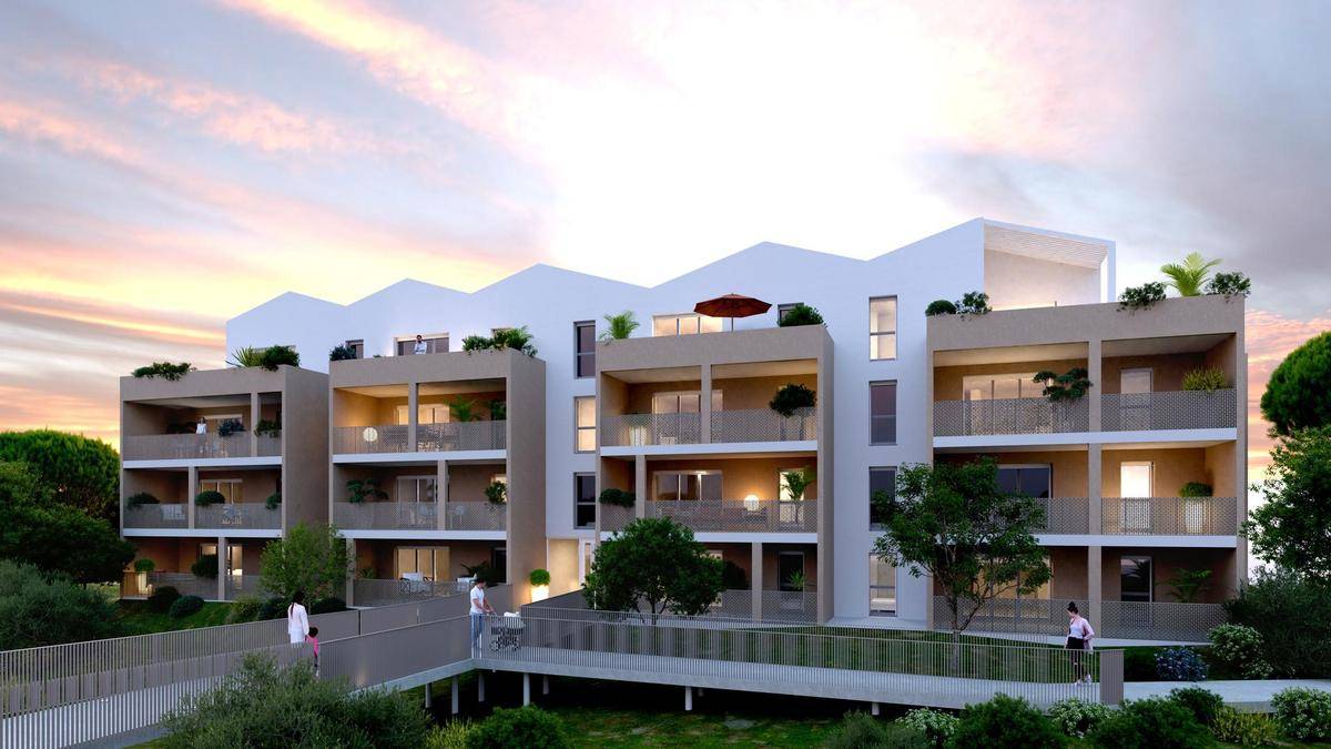 Programme immobilier Le clos des violettes 34660 Cournonterral