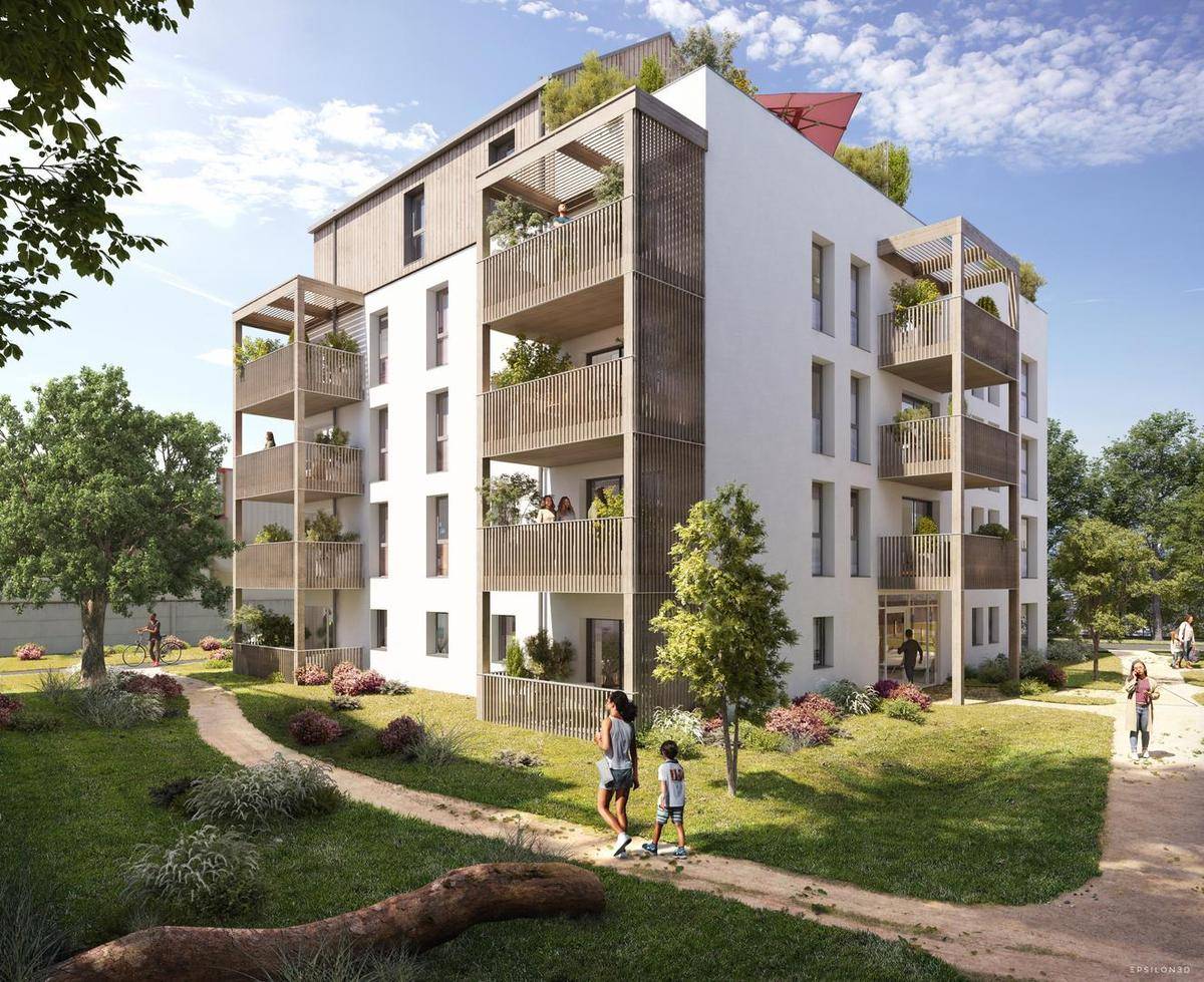 Programme immobilier LES JARDINS DU LUXEMBOURG 37100 Tours