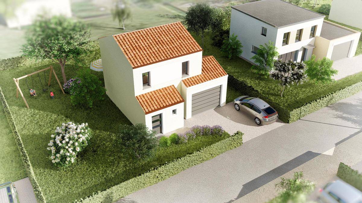 Terrain seul à Chanas en Isère (38) de 445 m² à vendre au prix de 94000€ - 3