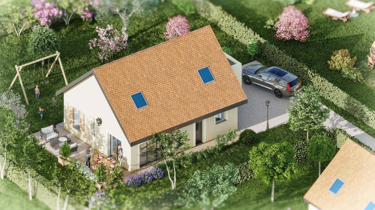 Terrain seul à Sinard en Isère (38) de 473 m² à vendre au prix de 91000€ - 2
