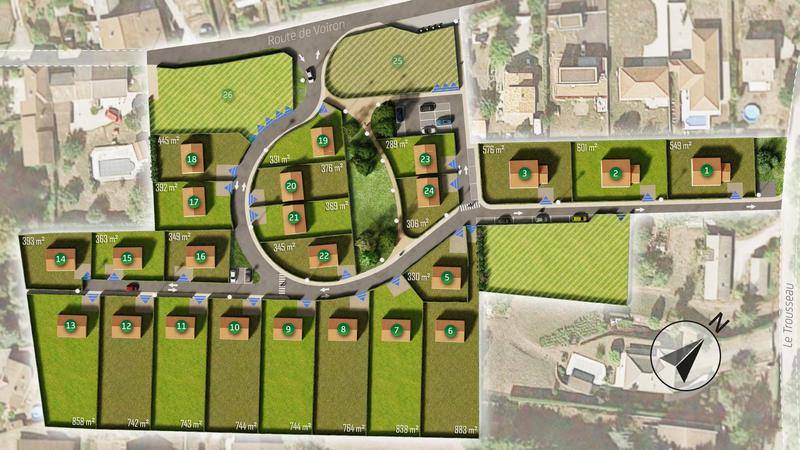 Programme immobilier LE QUARTIER DES PRES 38140 Charnècles