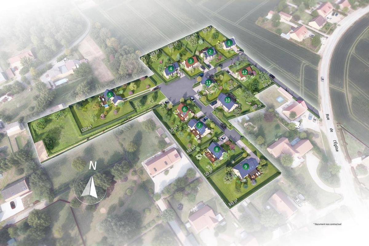 Programme immobilier LES CLOSEAUX 28130 Yermenonville
