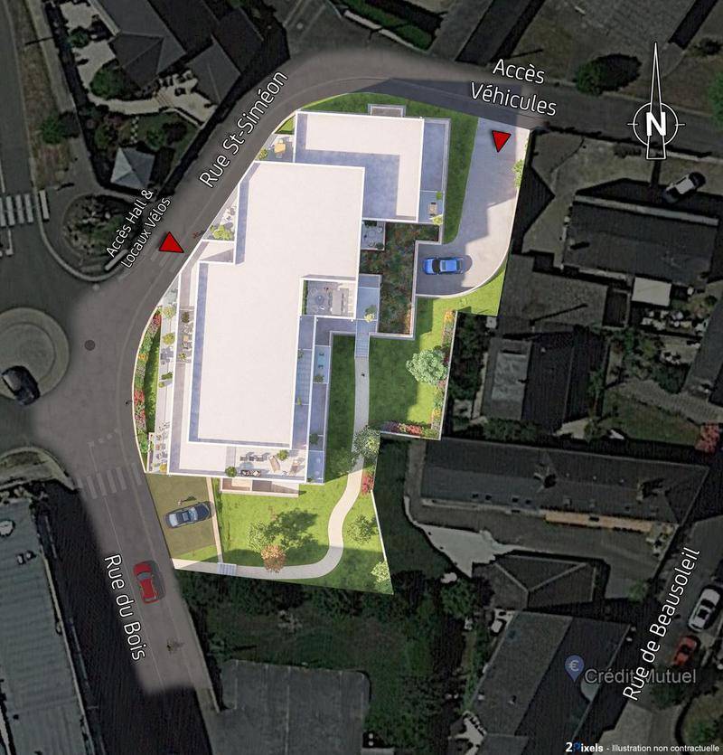 Programme immobilier COEUR SIMEON - PSLA 53970 L'Huisserie