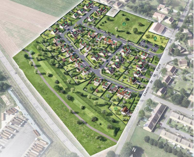 Programme immobilier LE CLOS DES VIGNES 77130 Marolles-sur-Seine