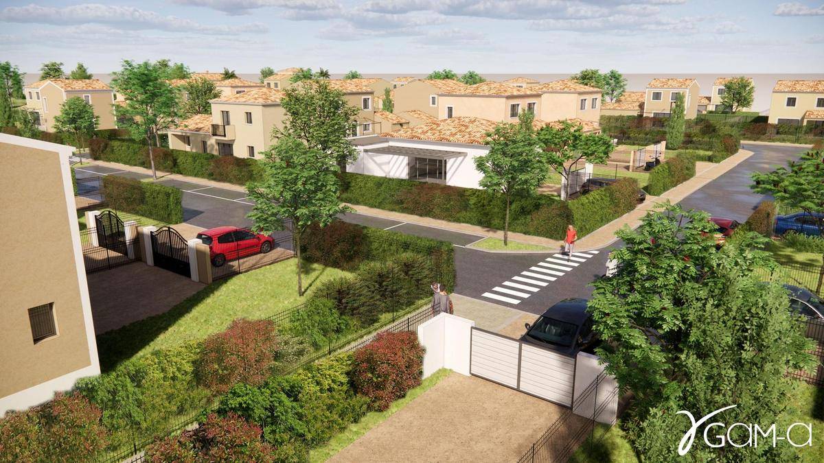 Terrain seul à Laudun-l'Ardoise en Gard (30) de 375 m² à vendre au prix de 73000€ - 2
