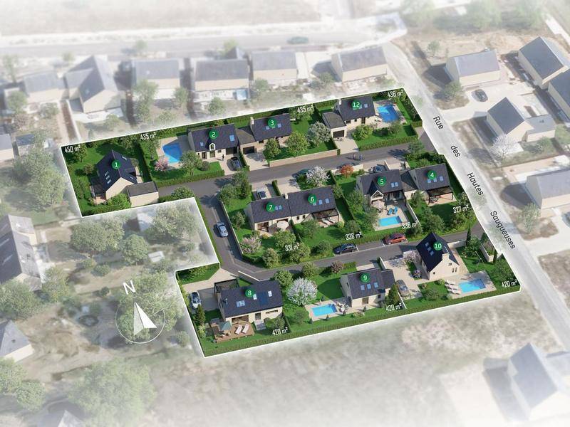 Programme immobilier La Petite Borde 37390 Notre-Dame-d'Oé