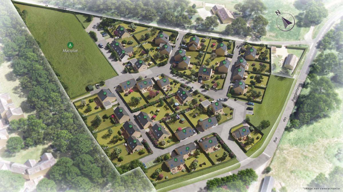 Programme immobilier ALLURES 37390 Mettray