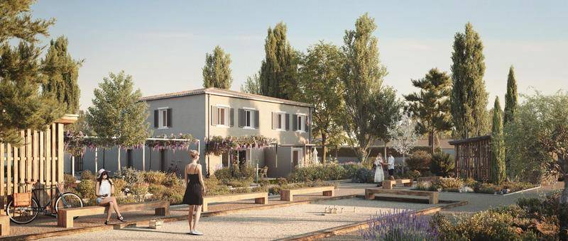 Programme immobilier LES TERRAINS DES ESTOURANS 84250 Le Thor