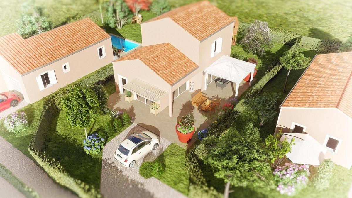 Terrain seul à Simandres en Rhône (69) de 431 m² à vendre au prix de 260000€ - 3